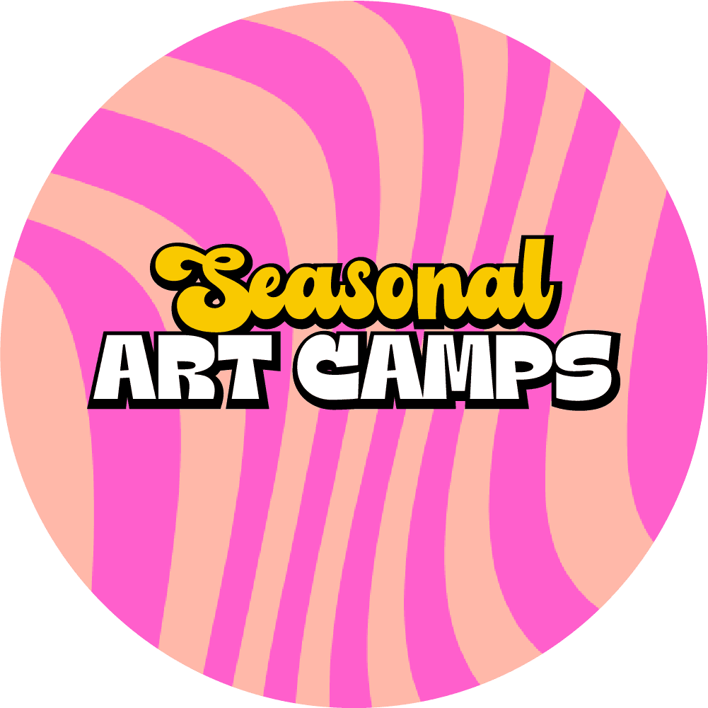 Seasonal art camps badge